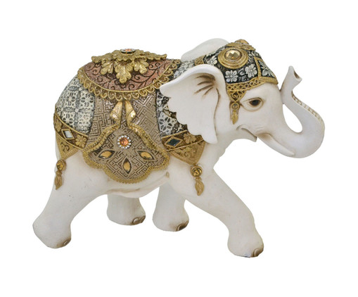 Elefante Decorativo Lobau, white | WestwingNow