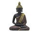 Buda Decorativo Atena Marrom e Dourado, MARROM/DOURADO | WestwingNow