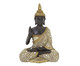 Buda Decorativo Hille Marrom e Bege, DOURADO/MARROM/BEGE | WestwingNow