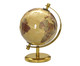 Globo Skilled Bege Marrom e Dourado, BEGE/MARROM/DOURADO | WestwingNow