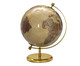 Globo Strong Bege Marrom e Dourado, BEGE/MARROM/DOURADO | WestwingNow