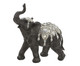 Elefante Decorativo Wedel Preto e Prateado, PRETO/PRATA | WestwingNow