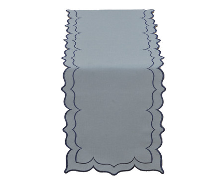 Caminho de Mesa Moldura Light Blue