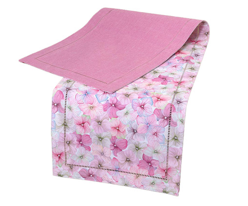 Caminho de Mesa Glamour Giardino, Rosa | WestwingNow