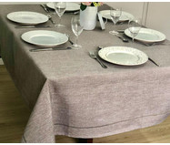 Toalha de Mesa Glamour Taupe | WestwingNow