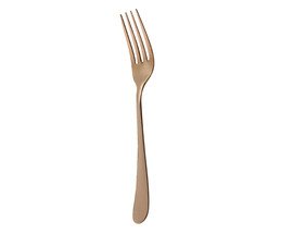 Garfo de Sobremesa em Inox Sophia Bronze