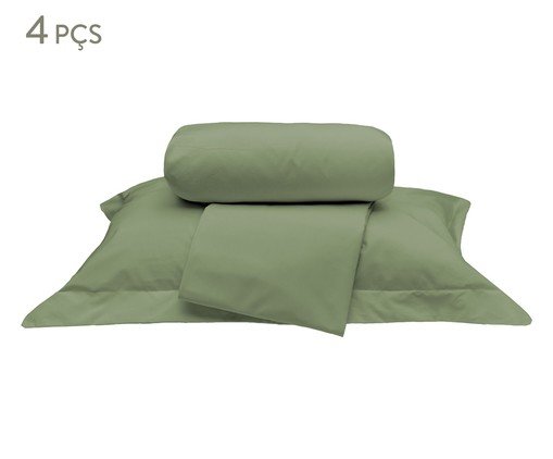 Jogo de Lençol Premium Tous Les Jours Verde Menta 200 Fios, green | WestwingNow