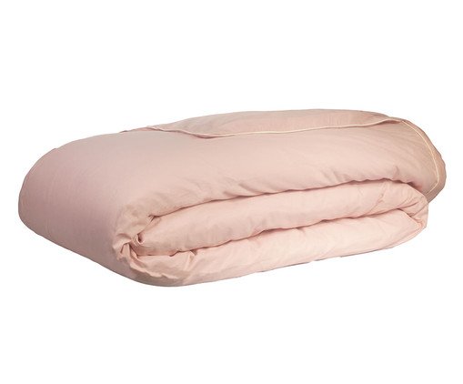 Duvet Colorlife Liso com Vivo Percal Rosê 200 Fios, Rose | WestwingNow