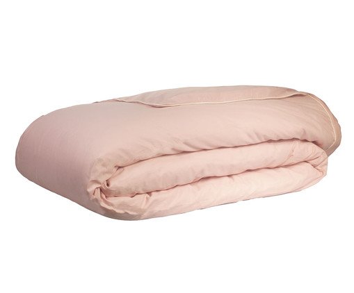 Duvet Colorlife Liso com Vivo Percal Rosê 200 Fios, Rose | WestwingNow