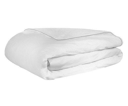 Duvet Colorlife Liso com Vivo Percal Branco 200 Fios, white | WestwingNow