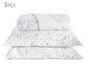 Jogo de Cobre-Leito Dupla Face Tous Les Jours Floral 200 Fios, Branco | WestwingNow