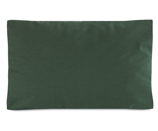 Capa de Almofada Suede Liso Verde, green | WestwingNow