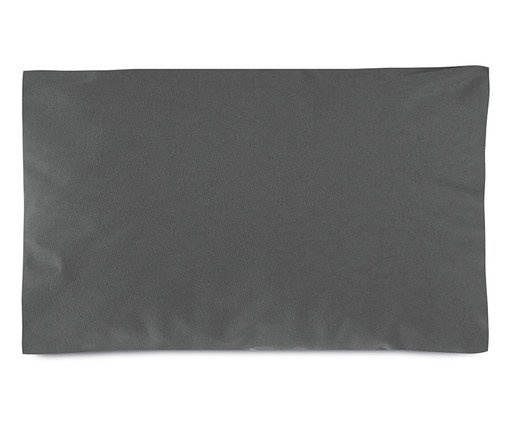 Capa de Almofada Suede Liso Cinza, grey | WestwingNow