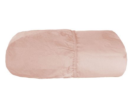 Lençol Elasticado Percal Rosê 200 Fios | Westwing