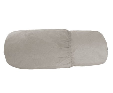 Lençol Inferior Percal Cinza 200 Fios