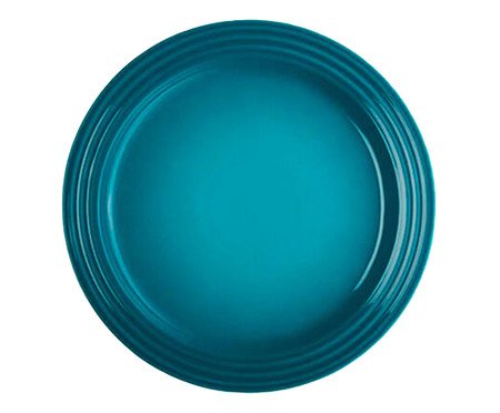 Prato Raso Vancouver Azul Caribe - 22cm | Westwing