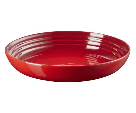 Prato Fundo Vancouver Vermelho - 22cm