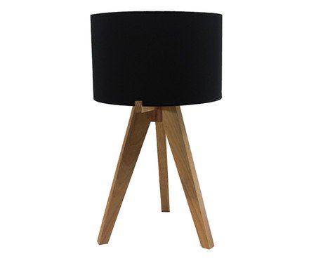 Abajur Coliseu Preto - Bivolt | Westwing