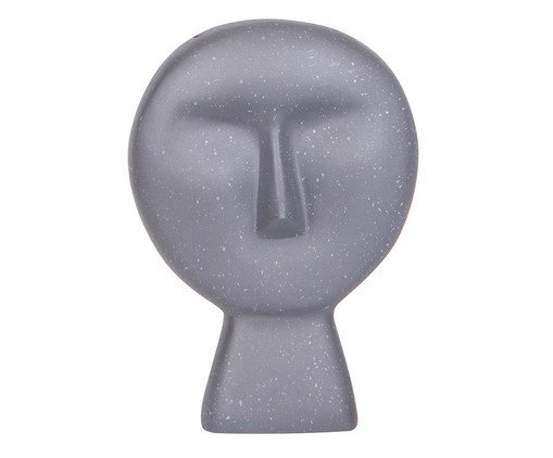 Vaso Face Cinza, grey | WestwingNow