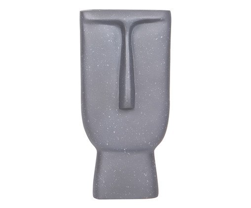 Vaso Face Cinza, grey | WestwingNow