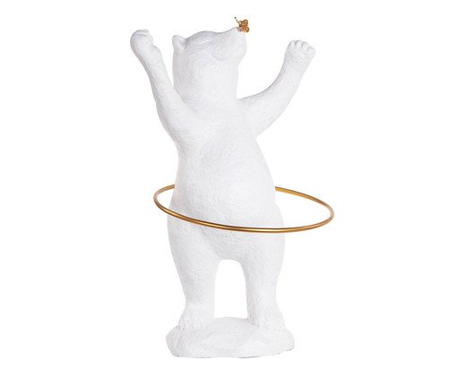 Adorno Urso No Bambole Branco, white | WestwingNow