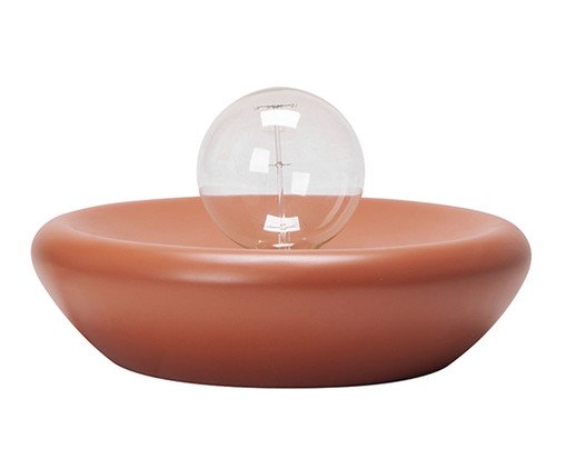 Abajur Nave Terracota, Terracotta | WestwingNow