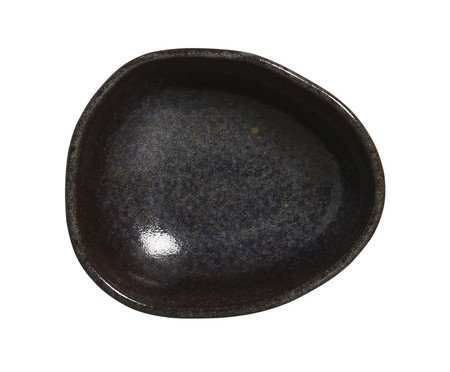 Jogo de Cumbucas Oval Orgânico Titanium Azul Escuro | Westwing