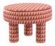 Puff Redondo Bold Cross Terracota, terracota | WestwingNow