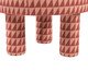 Puff Redondo Bold Cross Terracota, terracota | WestwingNow