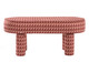 Puff Oval Bold Cross Terracota, terracota | WestwingNow