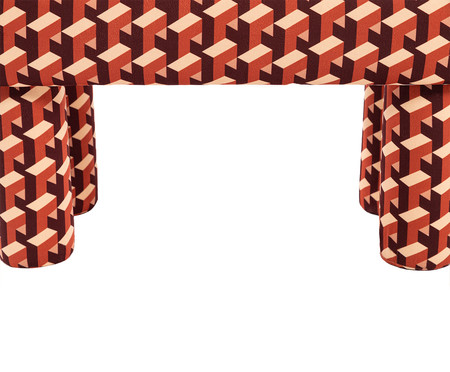 Puff Oval Bold Urbe Terracota | WestwingNow