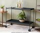 Carrinho de Bar Wire Preto, Preto | WestwingNow