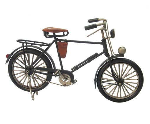 Adorno Bicicleta Preto, Preto | WestwingNow