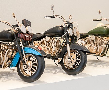 Adorno Motocicleta Preto | Westwing