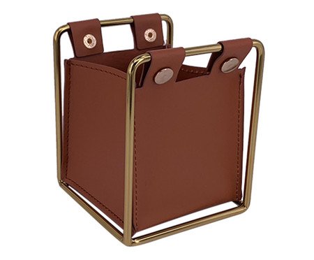 Porta Utensilios Breve Marrom | Westwing