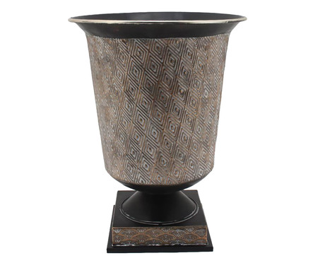 Vaso DarraZ Preto e Cobre