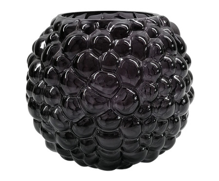 Vaso com Textura Preto