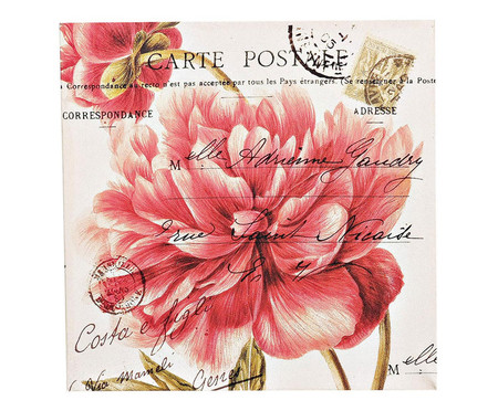 Placa para Parede Carte Postale Liniers