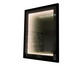 Espelho de Parede com Led Infinito Bivolt - 50X70cm, Preto, Espelhado | WestwingNow