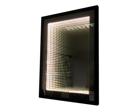 Espelho de Parede com Led Infinito Bivolt - 50X70cm | WestwingNow