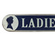 Placa para Parede Ladies, Azul | WestwingNow