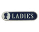 Placa para Parede Ladies, Azul | WestwingNow