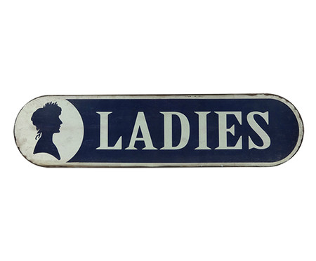 Placa para Parede Ladies | WestwingNow