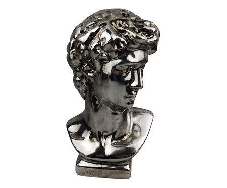 Adorno Face Grega Prateado | Westwing