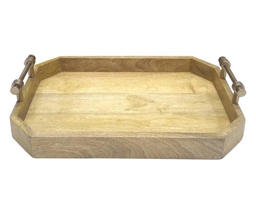 Bandeja Decorativa Naturalia, Marrom | WestwingNow