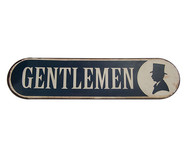 Placa para Parede Gentlemen | WestwingNow