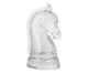 Estatueta Cavalo Xadrez, Cinza | WestwingNow