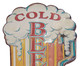 Placa para Parede Cold Beer, Vermelho | WestwingNow
