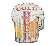 Placa para Parede Cold Beer | WestwingNow