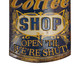 Placa para Parede Coffee Shop, Colorido | WestwingNow